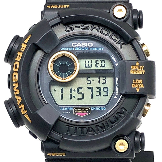 DW-8200B-9A ゴールドチタンフロッグマン 黒金蛙