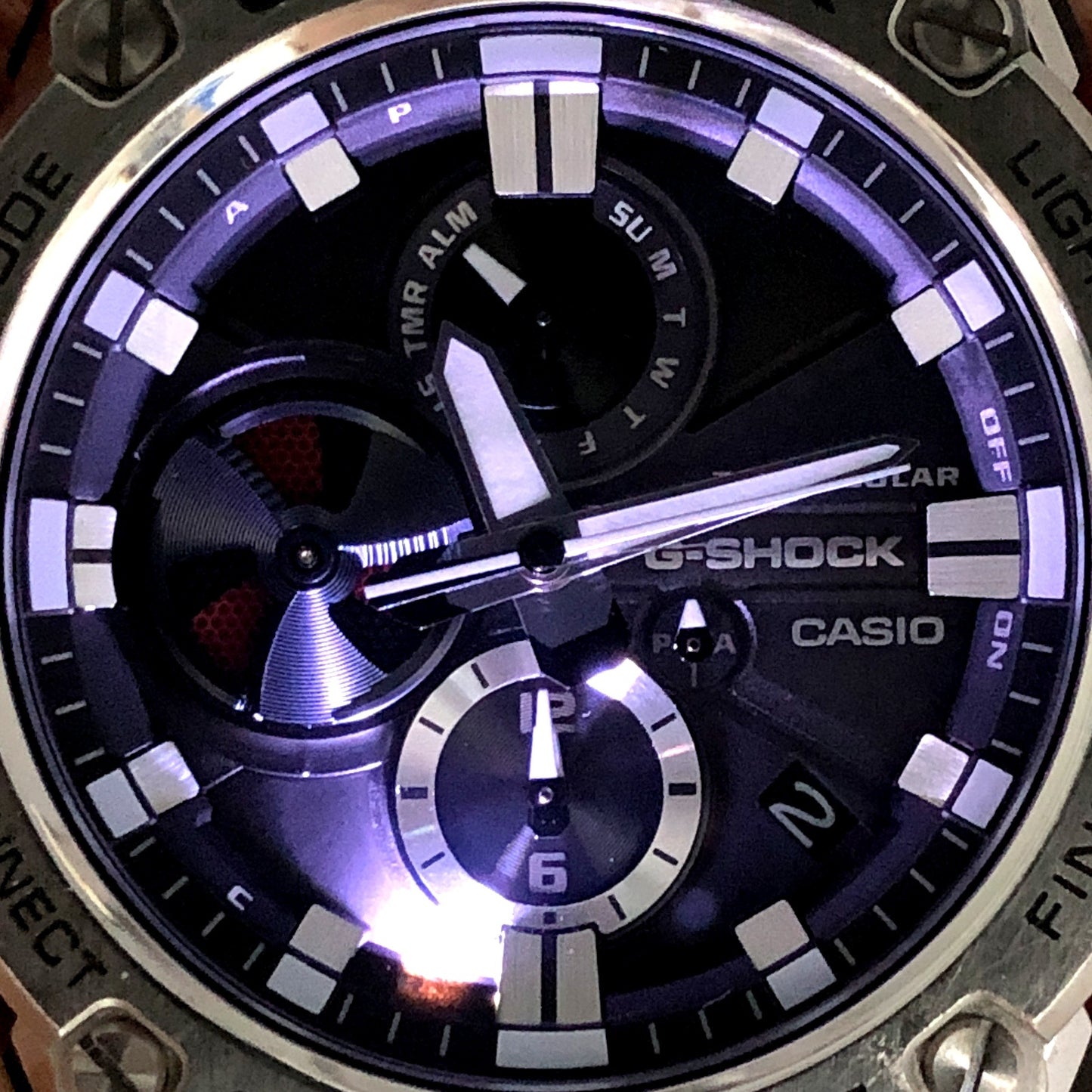GST-B100D-1A G-STEEL タフソーラー Bluetooth搭載