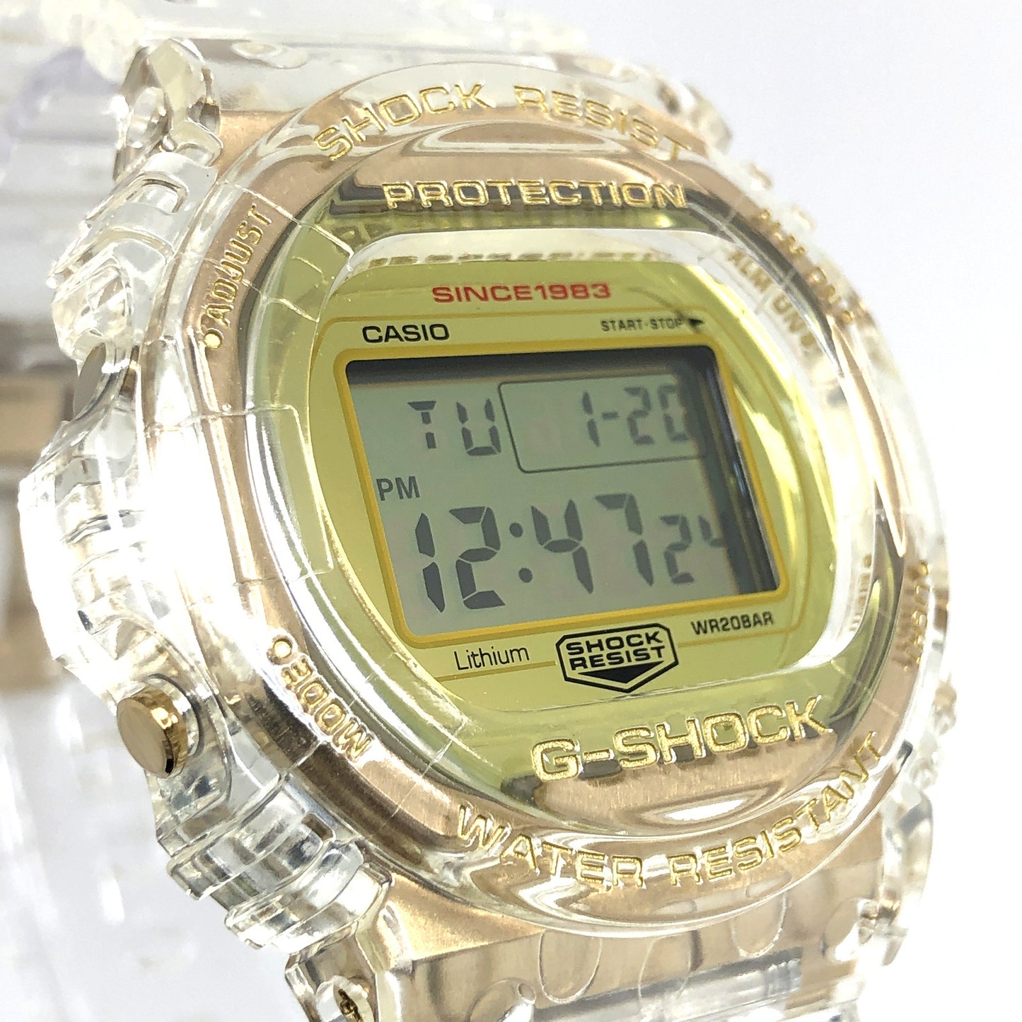DW-5735E-7 35周年記念 グレイシアゴールド