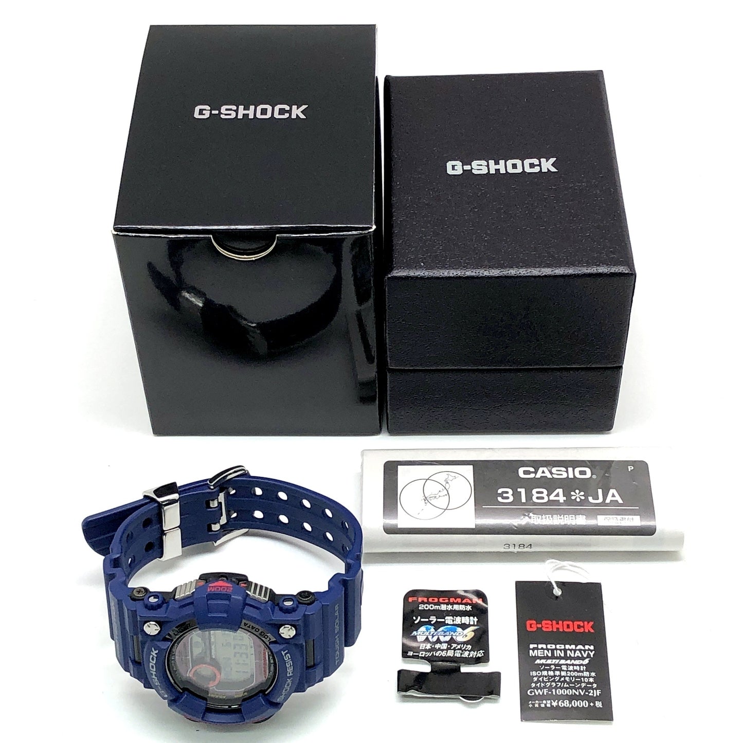 GWF-1000NV-2 フロッグマン メンインネイビー