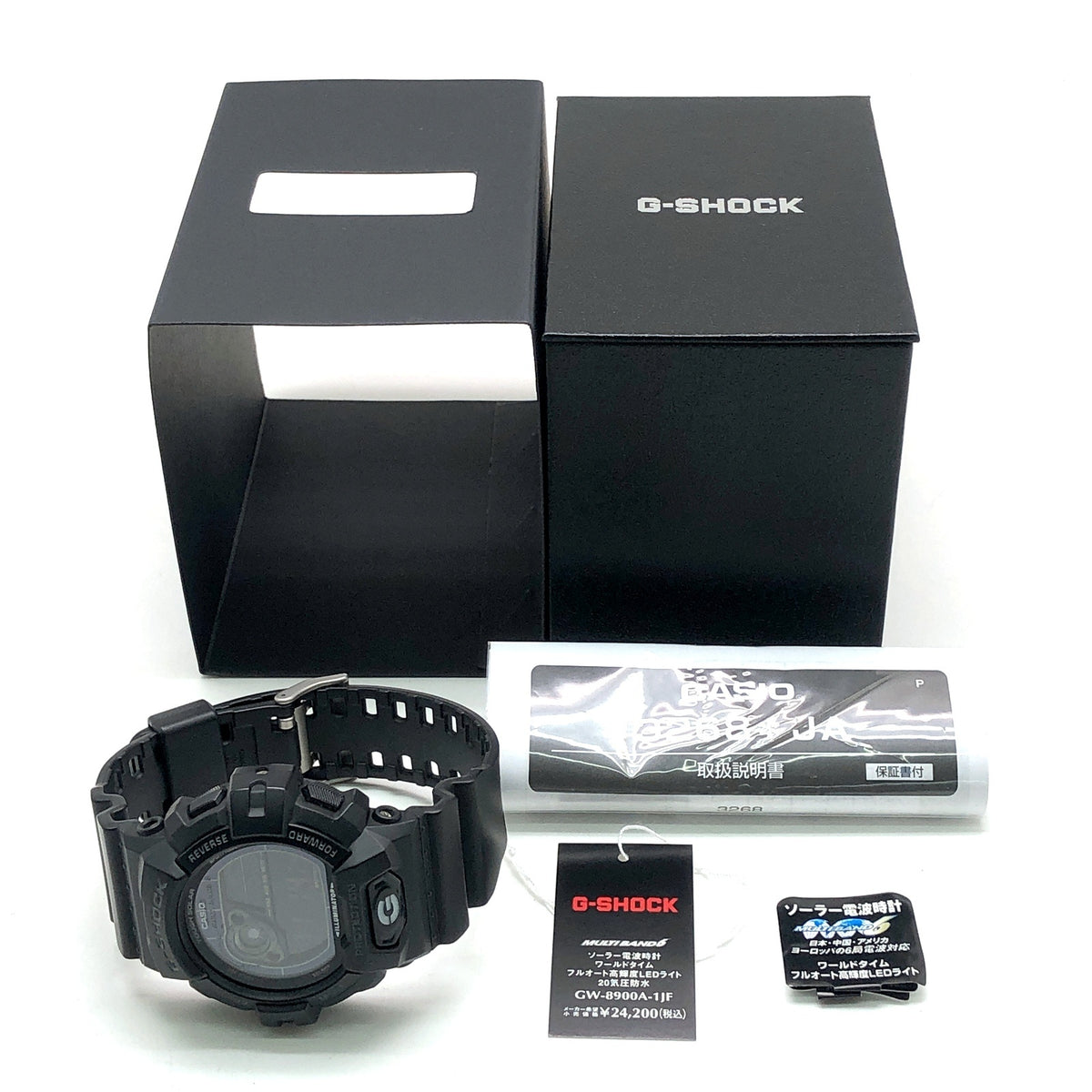 GW-8900A-1 ビッグケース 電波ソーラーモデル