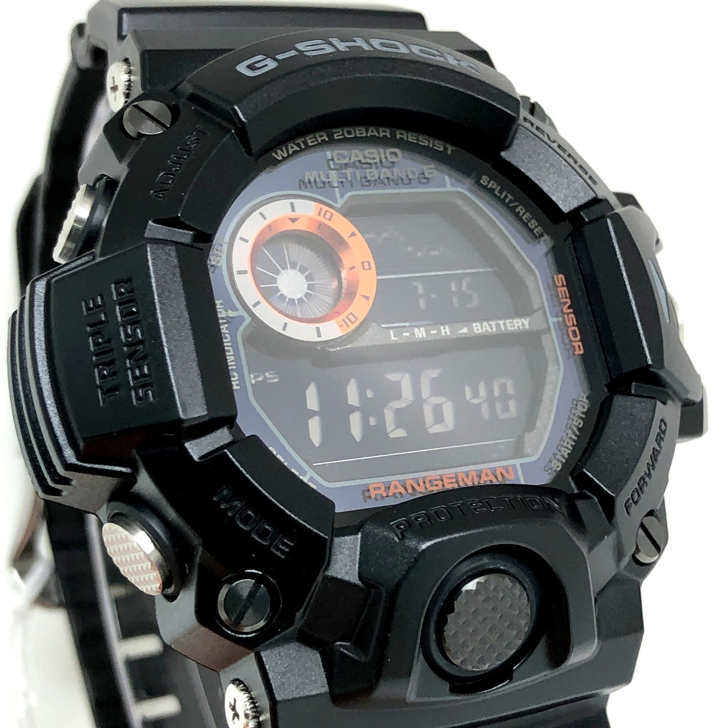 GW-9400BJ-1 レンジマン 電波ソーラー トリプルセンサー搭載