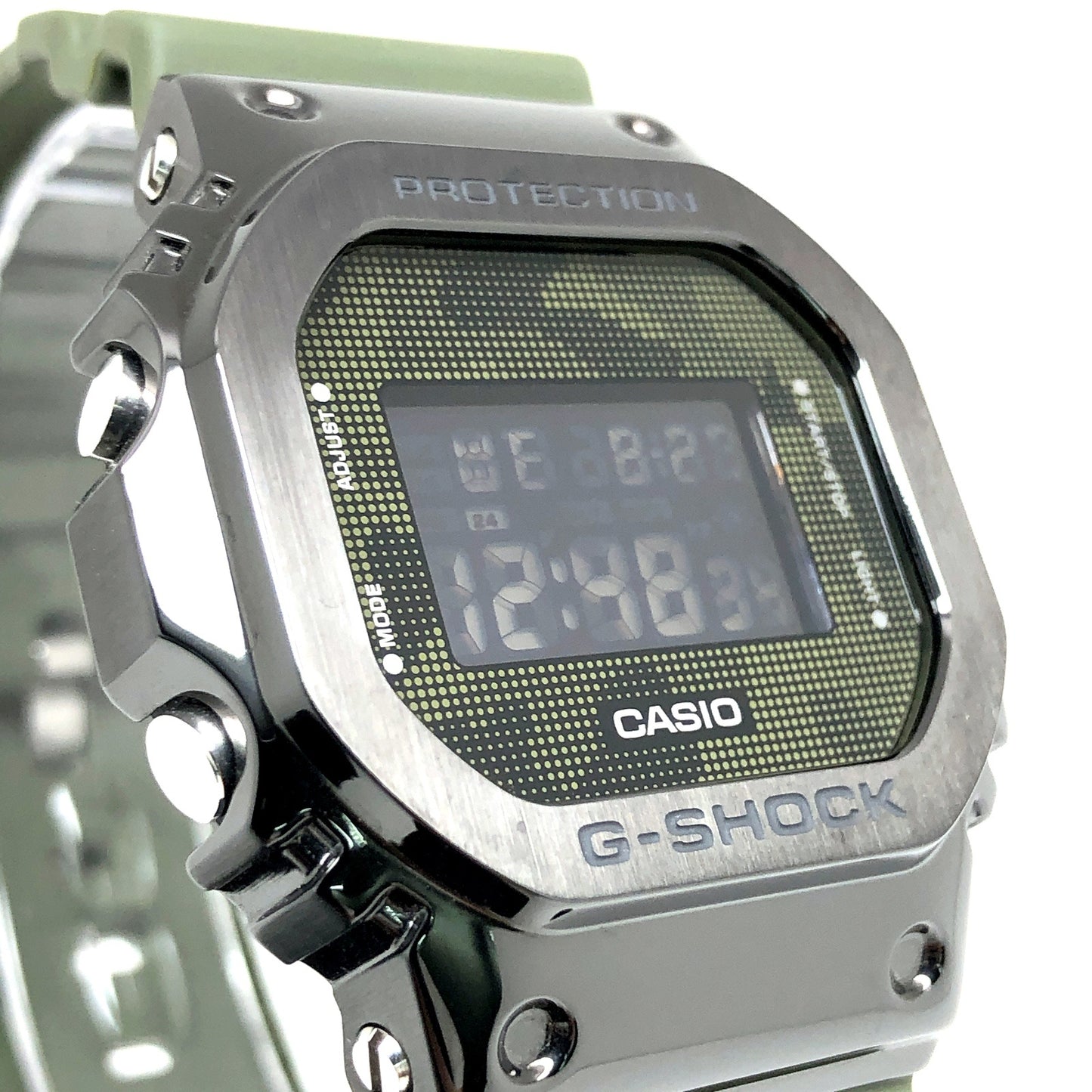 GM-5600B-3 メタルカバード ブラック×カーキ