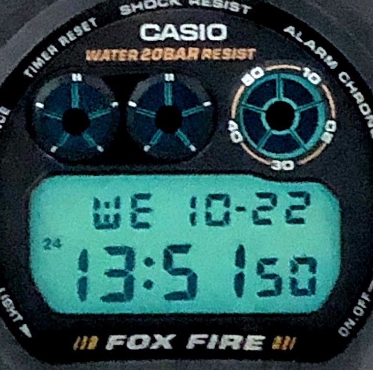 DW-6900B-9 フォックスファイヤー ゴールド液晶 ELバックライト