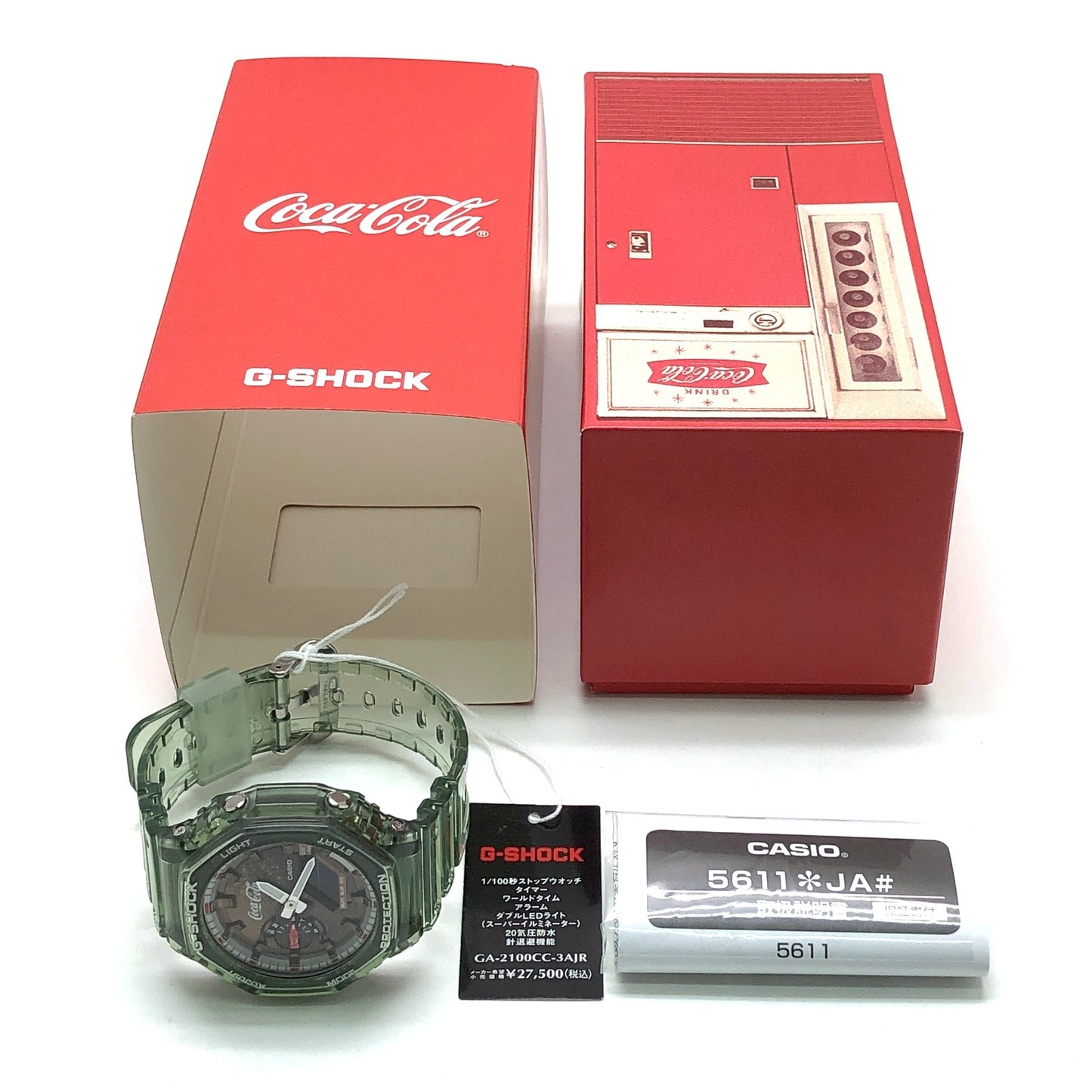 GA-2100CC-3A コカ・コーラ 140周年記念 コラボモデル