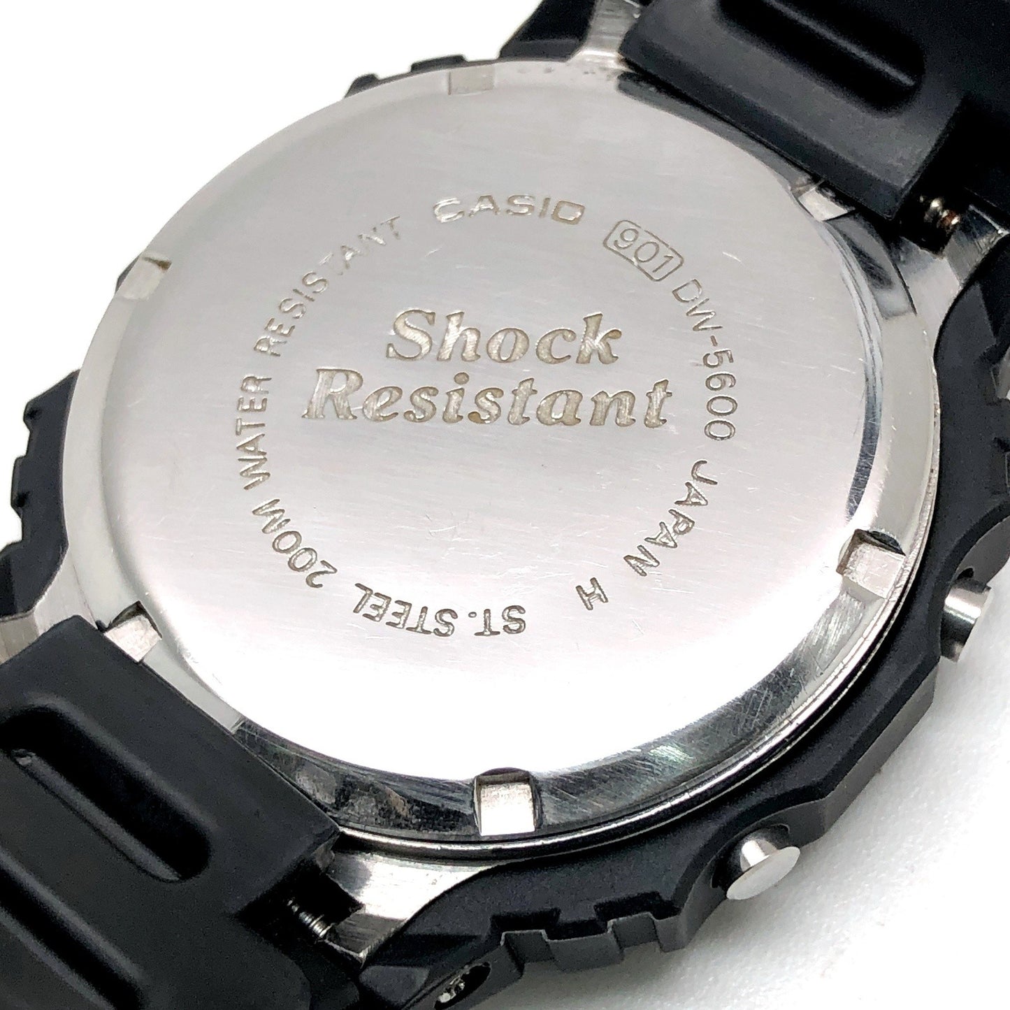 DW-5600C-1V M901 スピードモデル 海外200M表記 M901 鏡面裏蓋