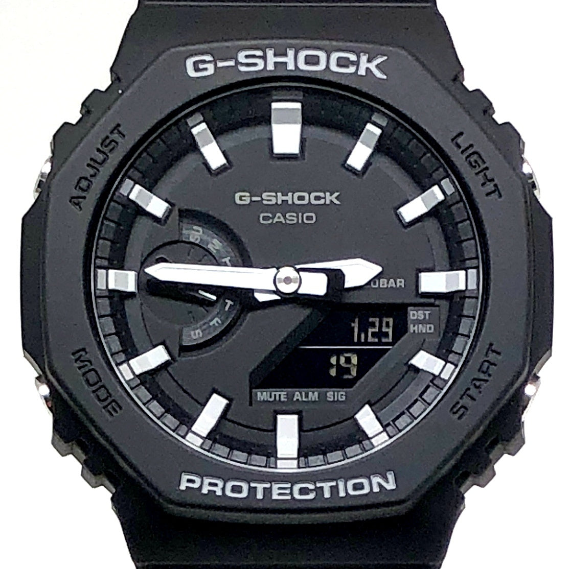 GA-2100-1A オクタゴン カシオーク ブラック