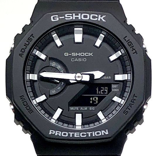 GA-2100-1A オクタゴン カシオーク ブラック