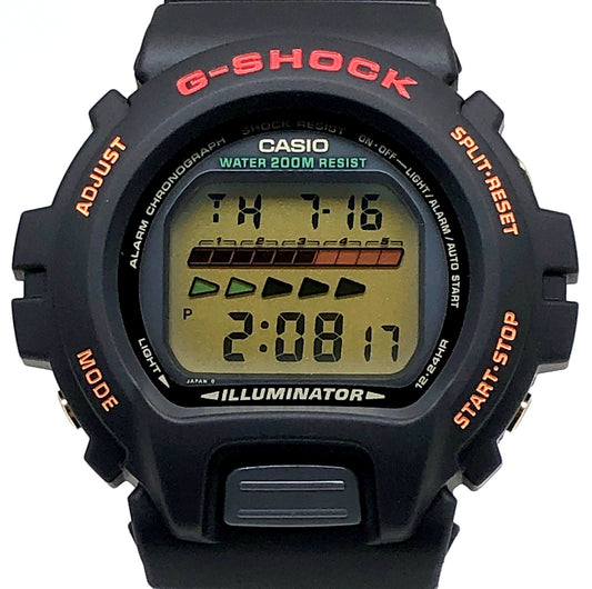 DW-6600G-9V ゴールド液晶 イルミネーター 海外モデル
