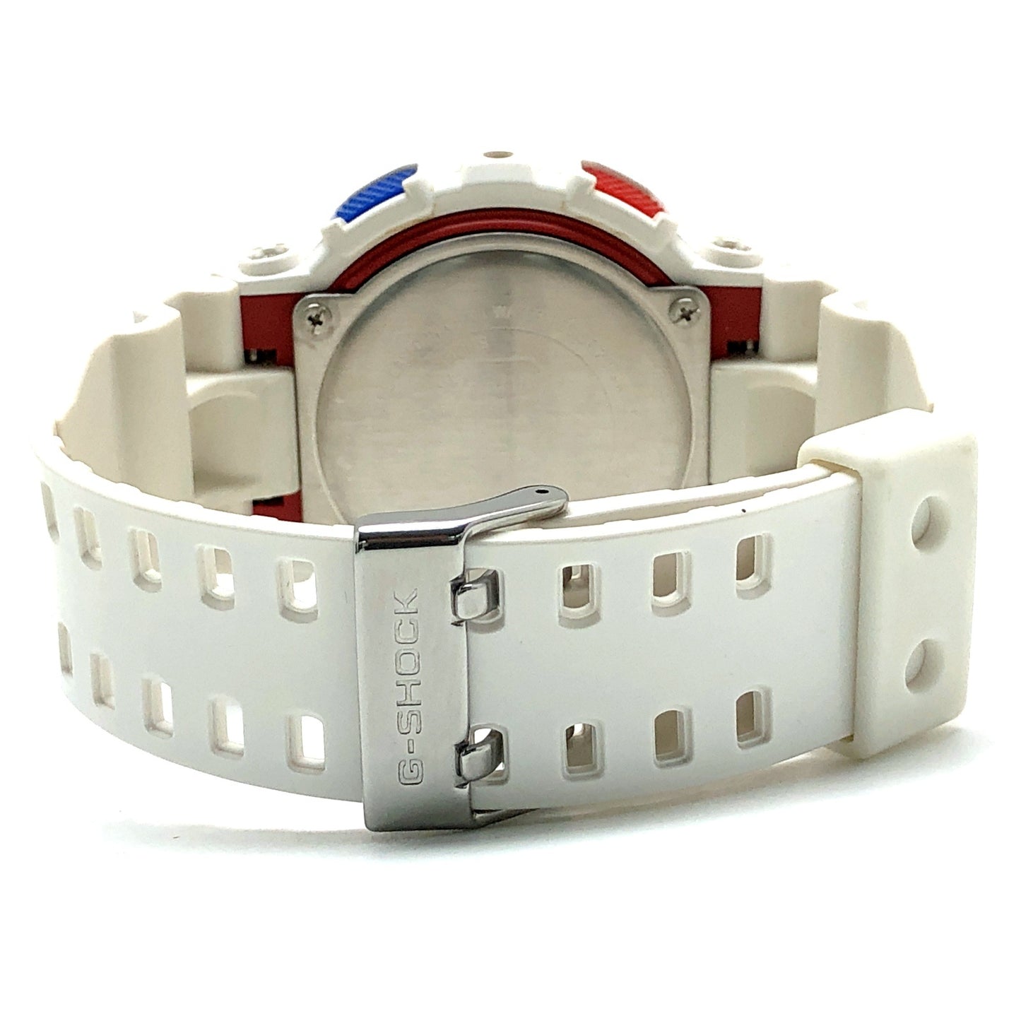 GA-110TR-7A ビッグケース ホワイトトリコロール