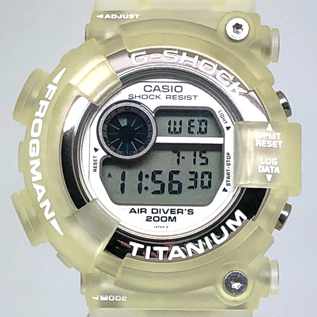 DW-8201WC-7T W.C.C.S. フロッグマン 白ロゴ トリプルマンタEL