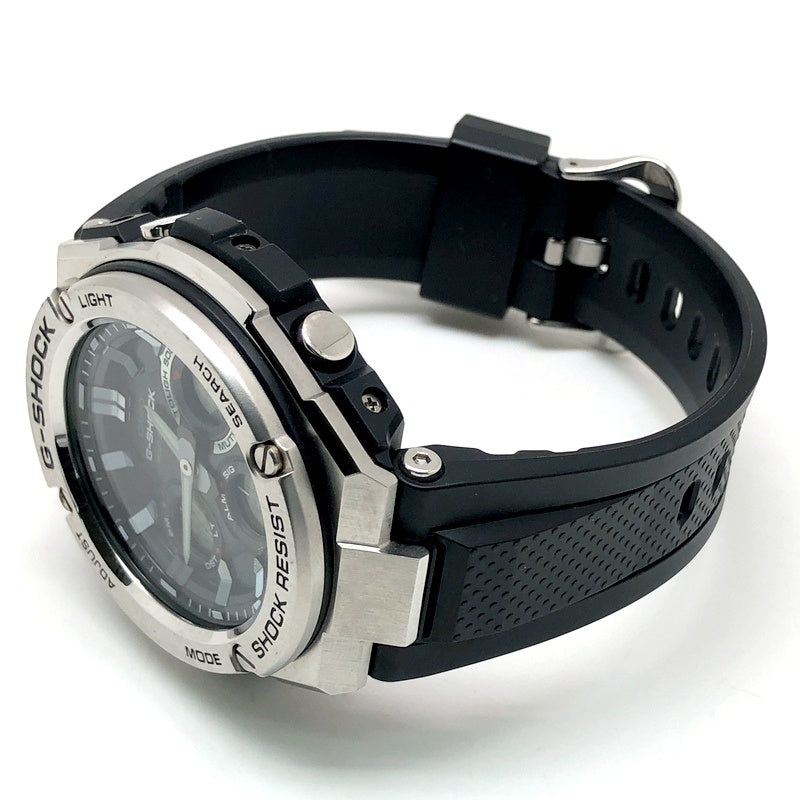 GST-W110-1AJF Gスチール 電波ソーラーモデル メタル×樹脂バンド