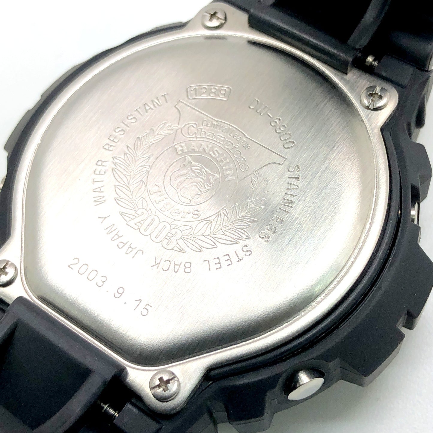 DW-6900BHTGV-9 阪神タイガース 2003年 優勝記念モデル