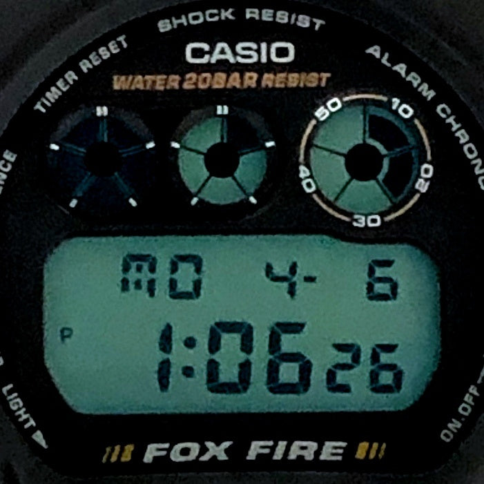 DW-6900B-9 国内版 FOXFIRE ゴールド液晶 ELバックライト