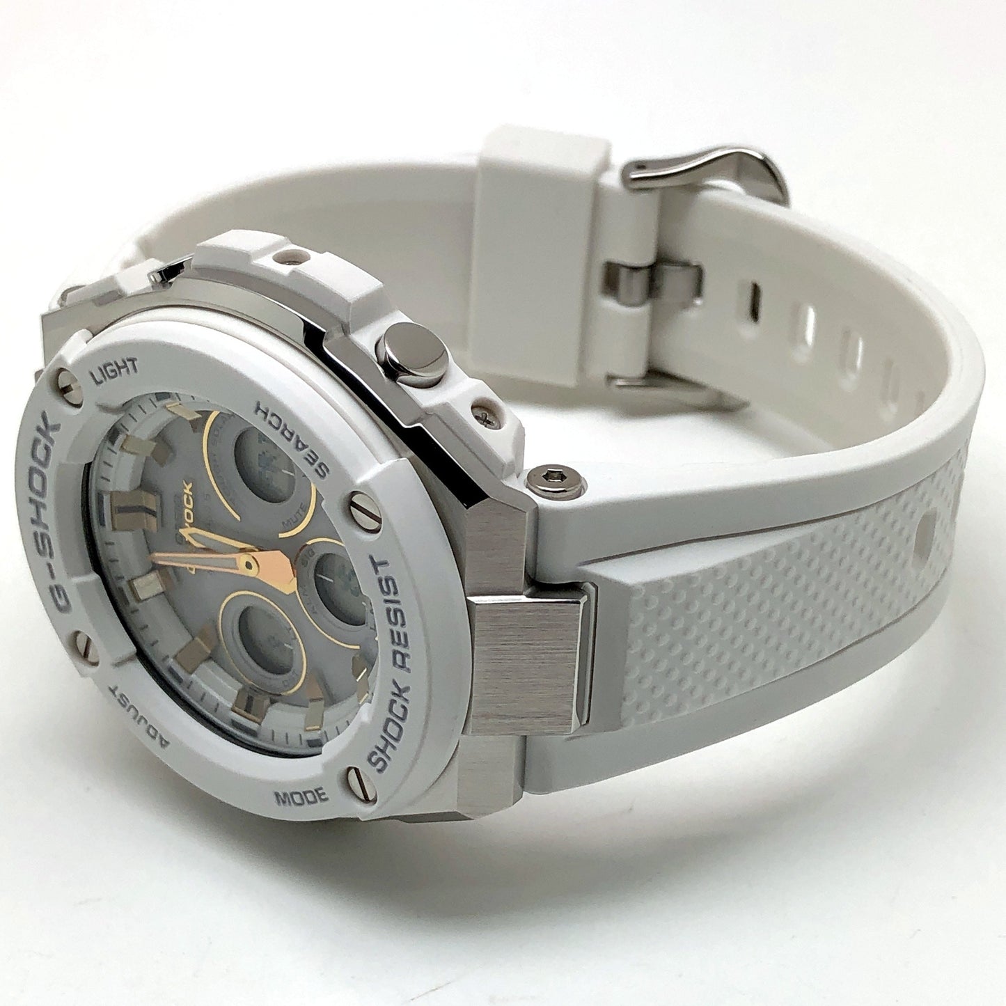 GST-W300-7A Gスチール メタル×樹脂バンド