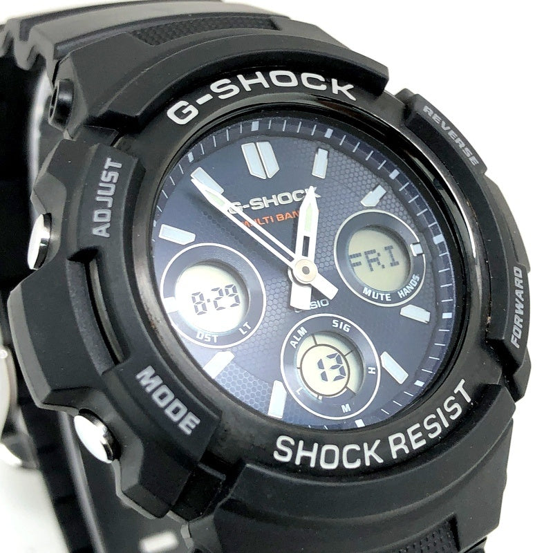 AWG-M100SB-2A アナデジ 電波ソーラーモデル