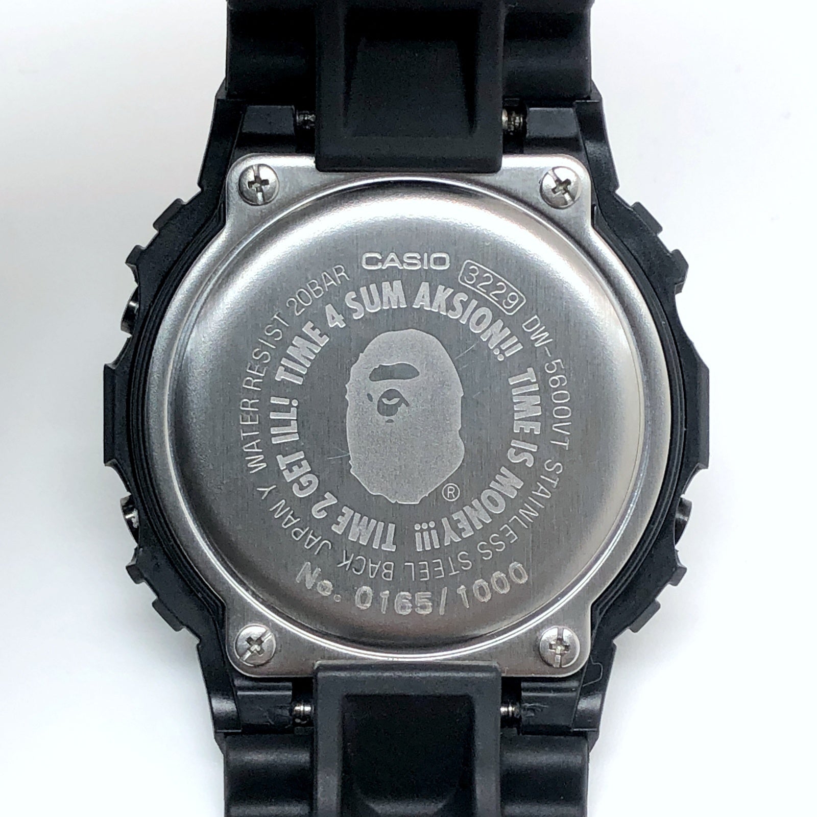 G-SHOCK DW-5600VT アベイシングエイプ DW-5600VT アベイシングエイプ 2011 レッドカモ 迷彩 – G-BRIDGES