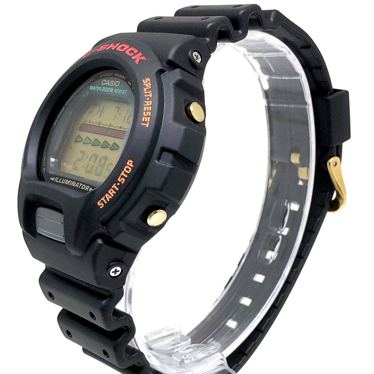 DW-6600G-9V ゴールド液晶 イルミネーター 海外モデル
