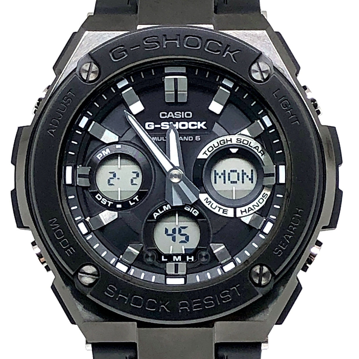 GST-W110MS-1A G-STEEL 電波ソーラー搭載 樹脂バンド