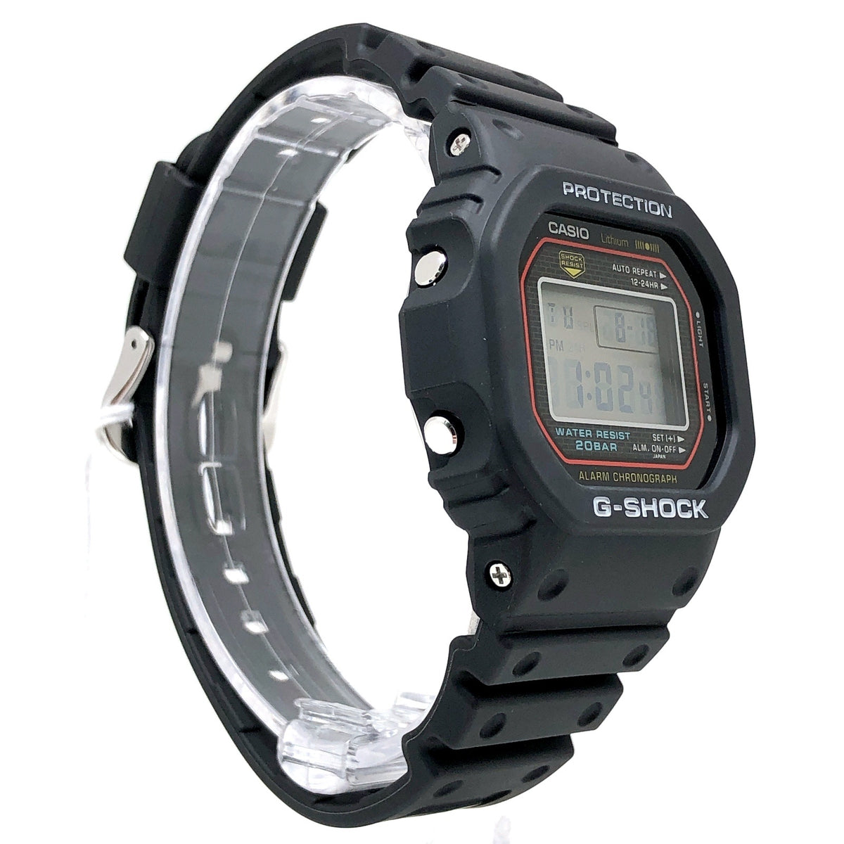 DW-5000R-1A 初代復刻 フラットベゼル採用モデル