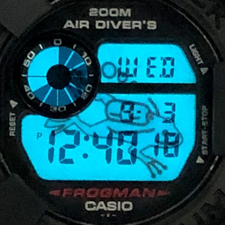 DW-8200Z-1T フロッグマン メンインブラック