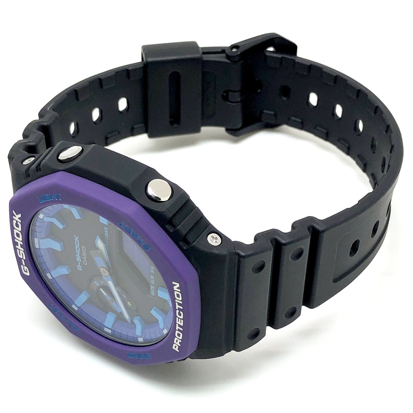 GA-2100THS-1A Throwback 1990s パープル ブラック