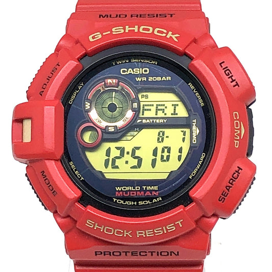G-9330A-4 Gショック30周年記念 ライジングレッド マッドマン 海外モデル