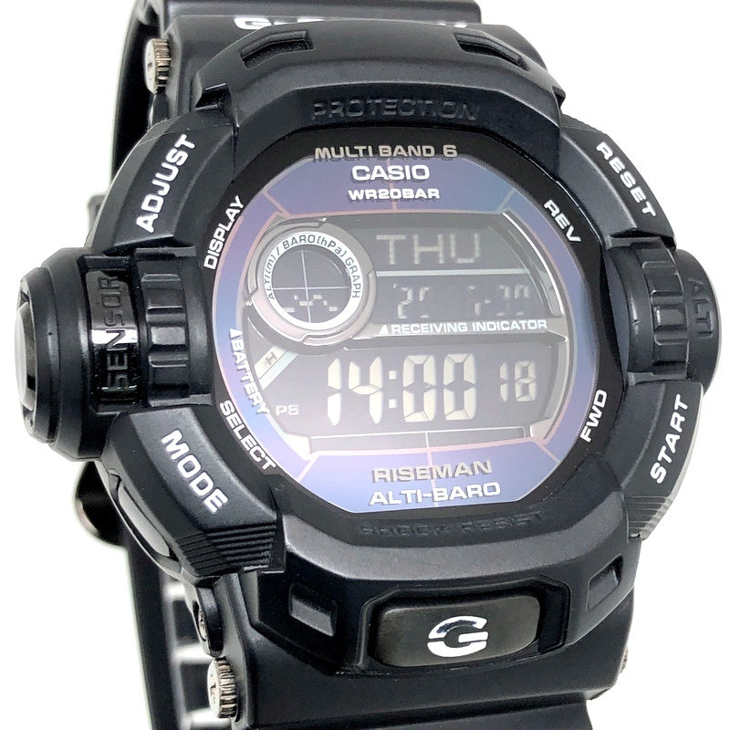 GW-9200BWJ-1 ライズマン ガリッシュブラック 電波ソーラー ツインセンサー搭載モデル