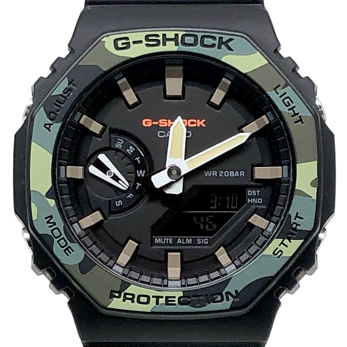 GA-2100SU-1A ユーティリティカラー カモフラージュ