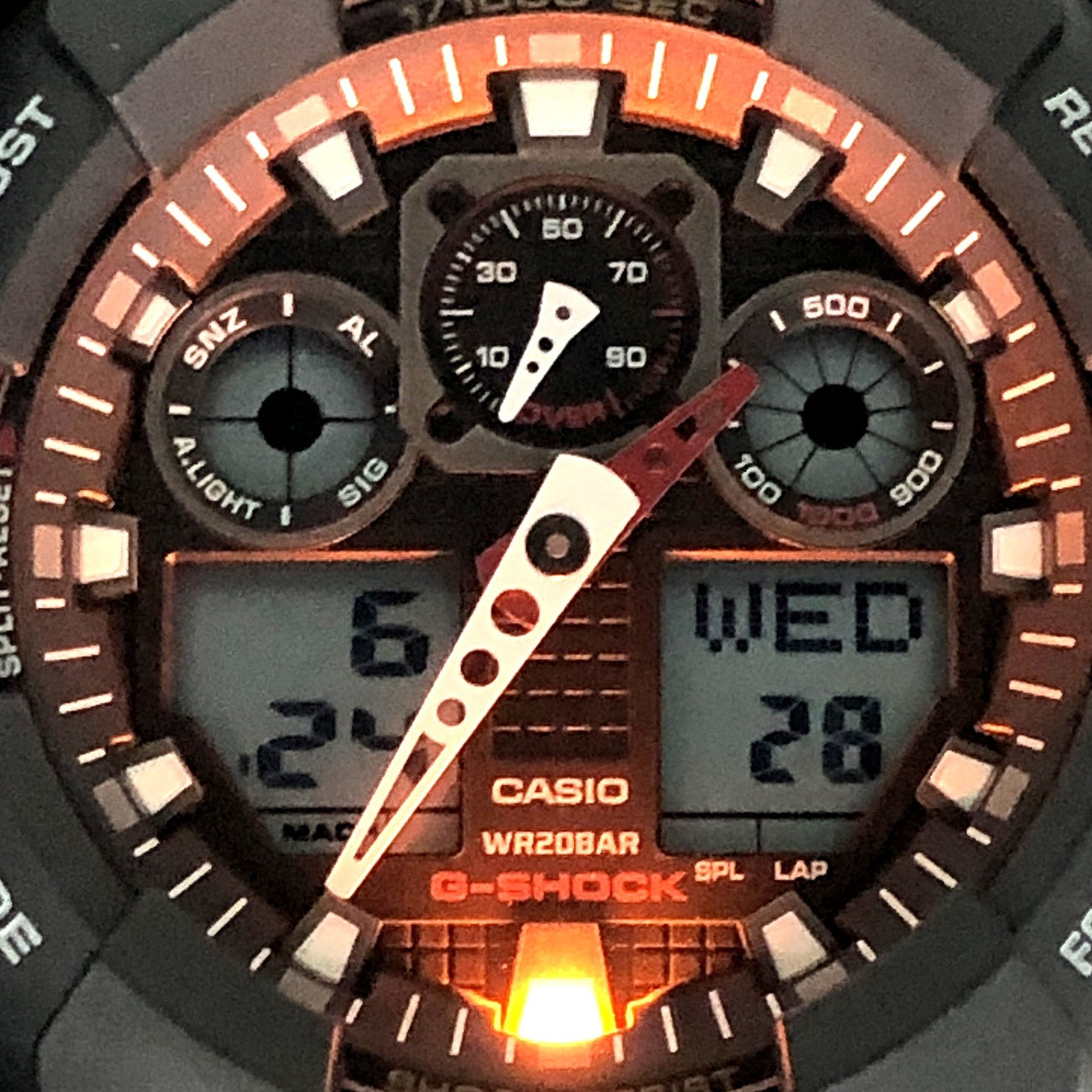 GA-100-1A4 ビッグケース アナログ/デジタルモデル