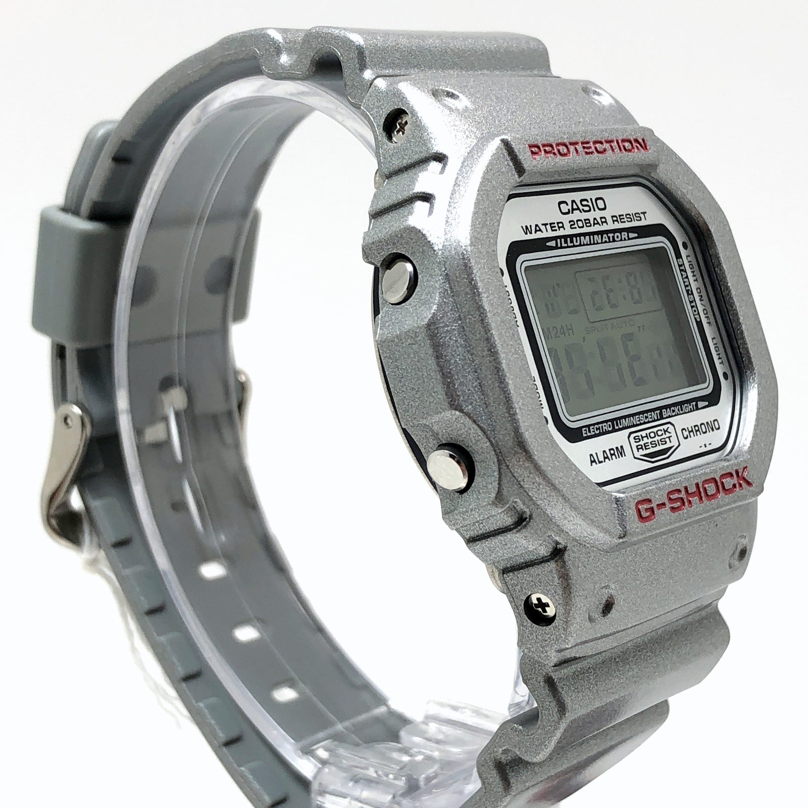 DW-5600FL-8 メタリックG シルバー – G-BRIDGES - Main Image