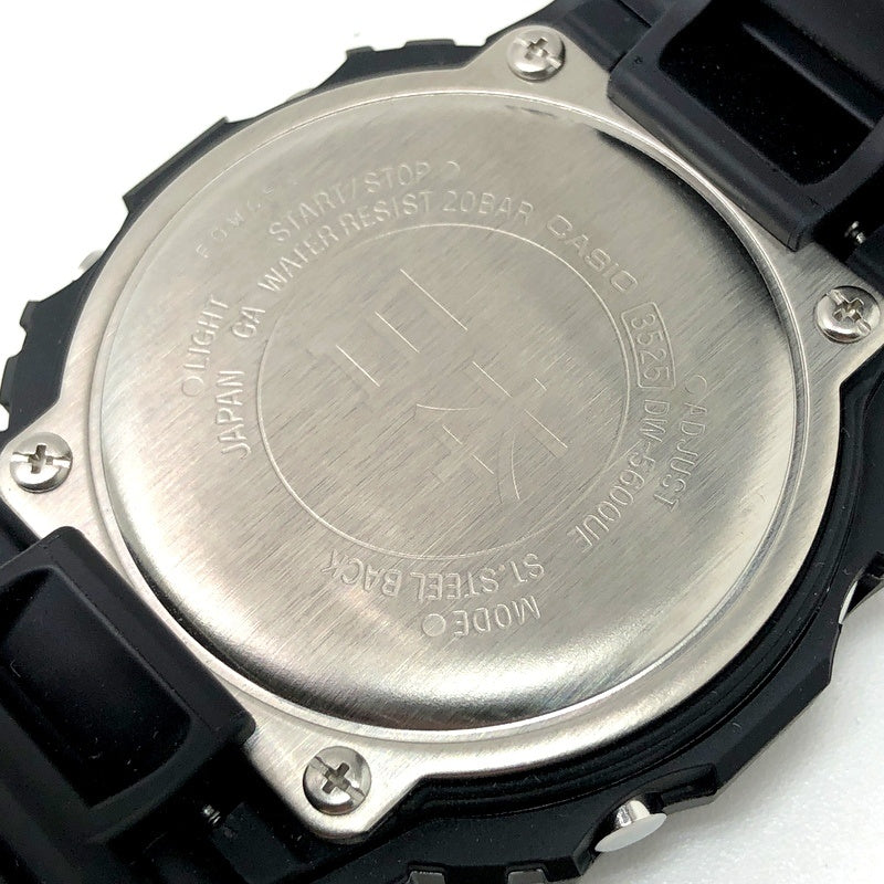 DW-5600KHSH25-1 葛飾北斎 富嶽三十六景 山下白雨 黒富士