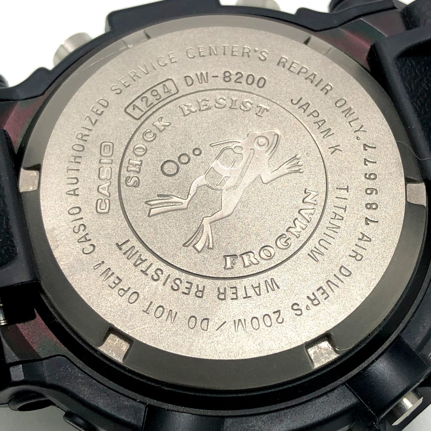 DW-8200Z-1T フロッグマン メンインブラック