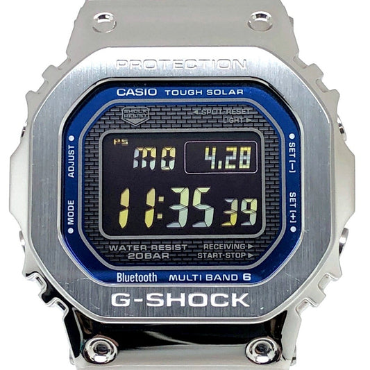 GMW-B5000D-2 フルメタル シルバー メタリックブルーダイヤル