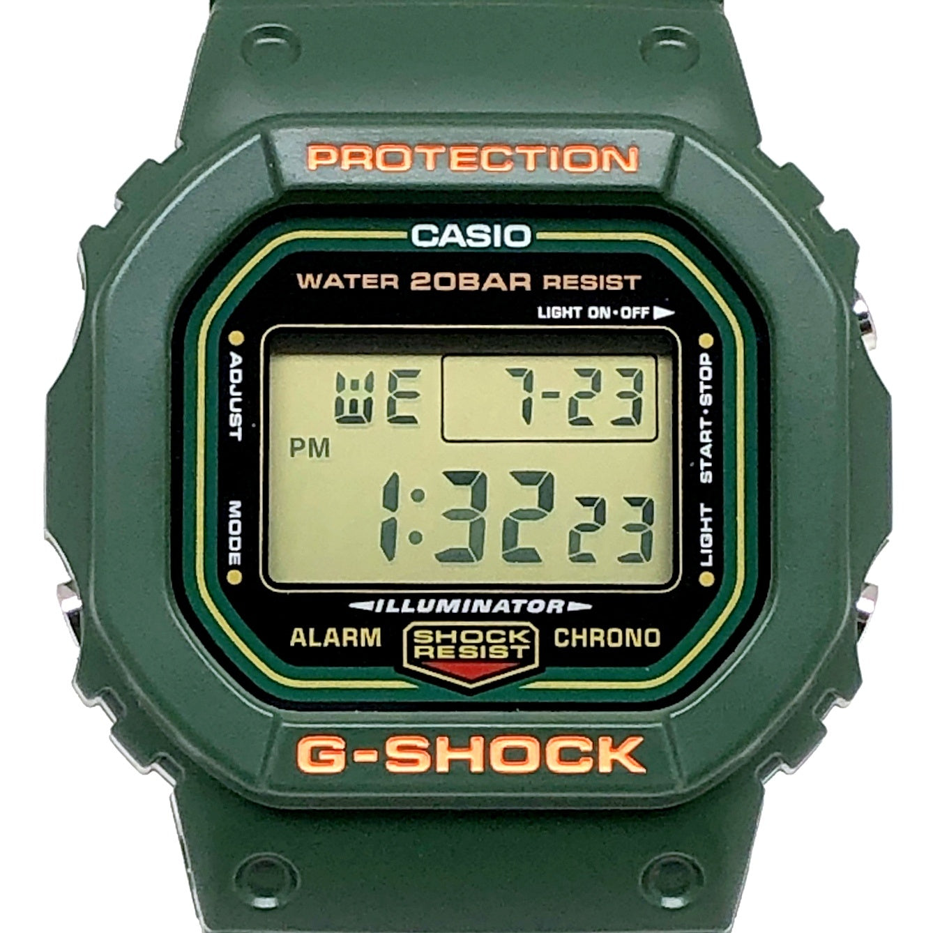 DW-5600RB-3 復刻グリーンスピード 初期カラーリバイバルモデル