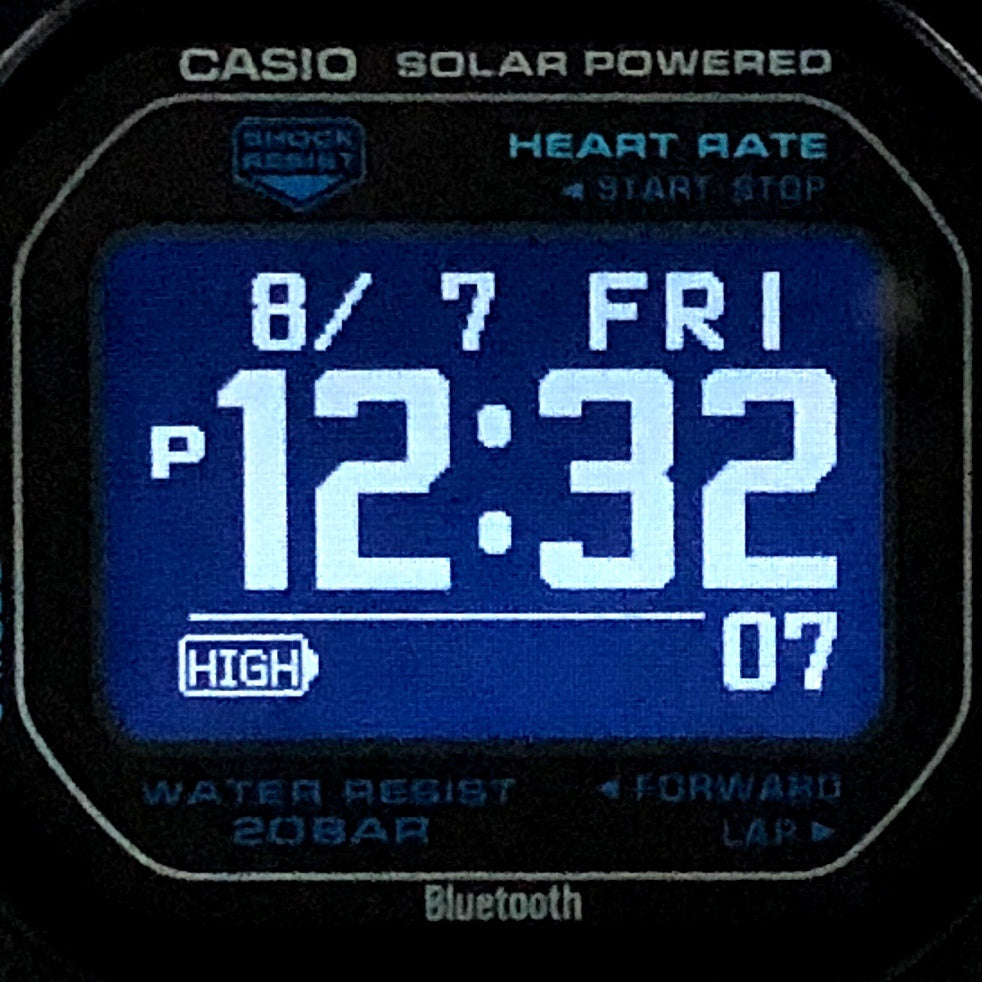 DW-H5600-1A2 G-SQUAD スマートウォッチ