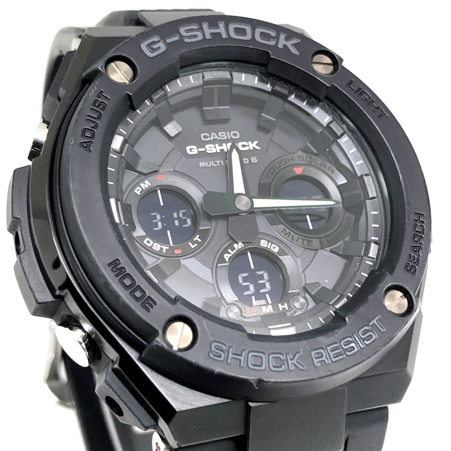 GST-W100G-1B G-STEEL 電波ソーラーモデル