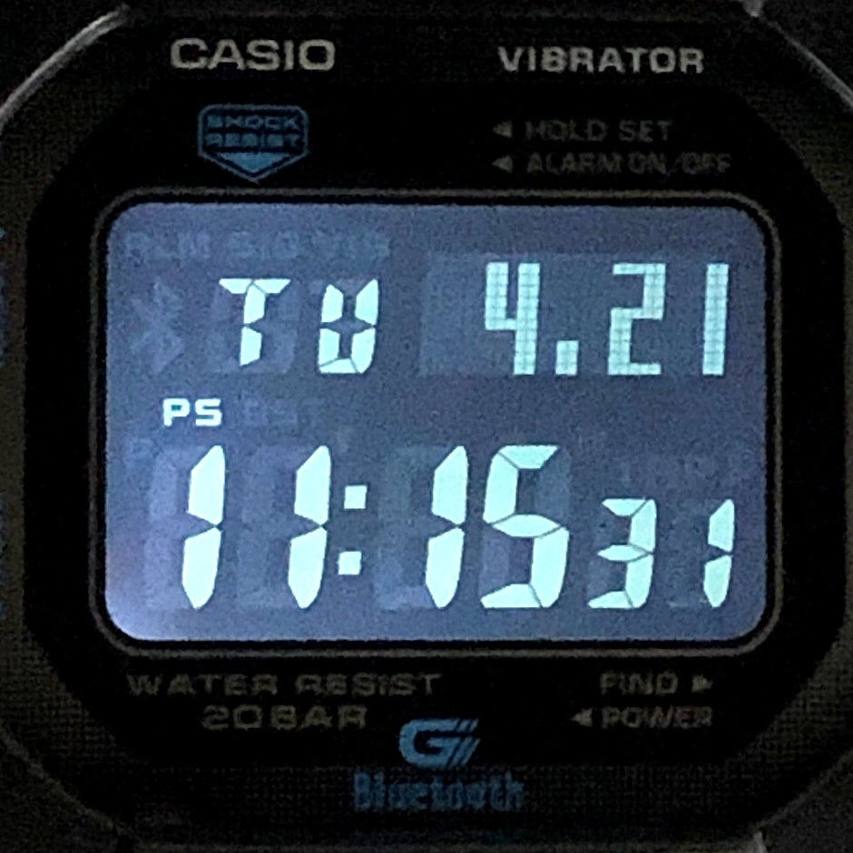 GB-5600AA-A1 Gショック30周年記念 イニシャルブルー