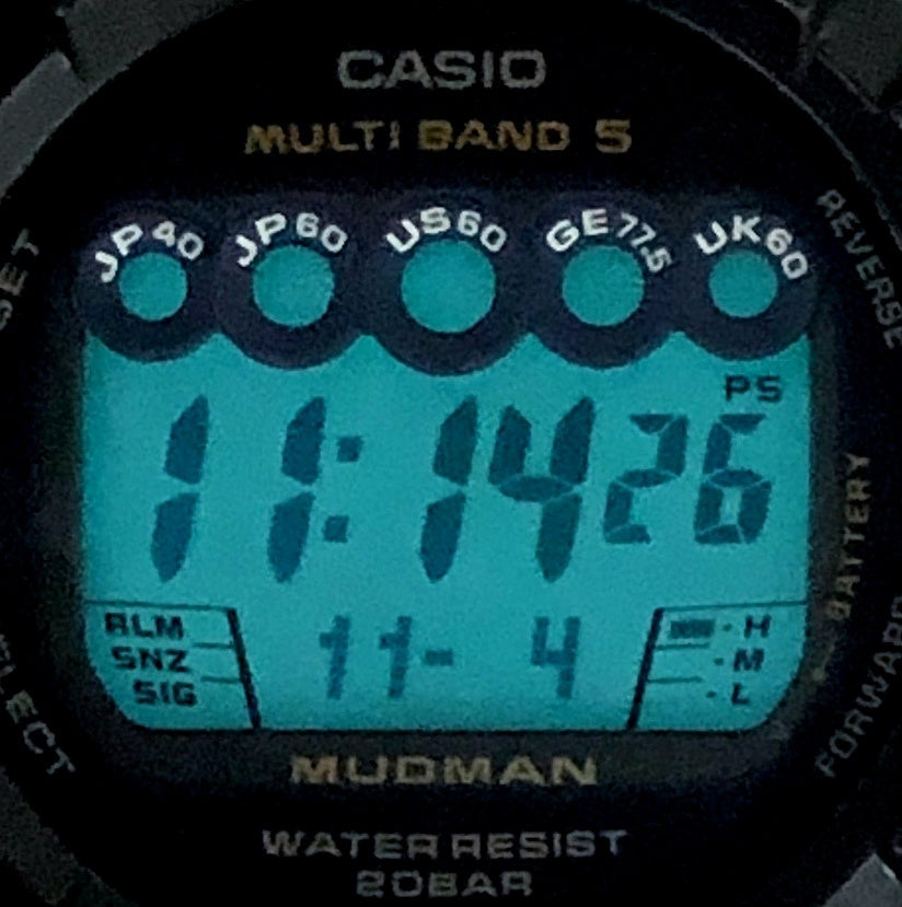 GW-9025C-1 Gショック25周年記念 マッドマン マスターブルー