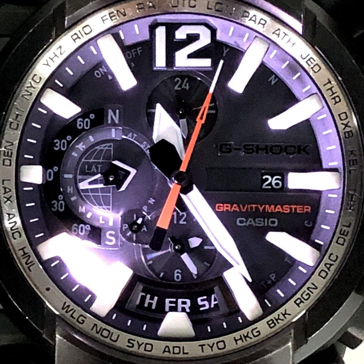 GPW-2000-3A マスターインオリーブドラブ グラビティマスター