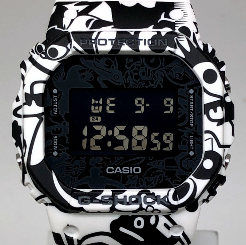 DW-5600GU-7 G-UNIVERSE 歴代キャラクタープリント