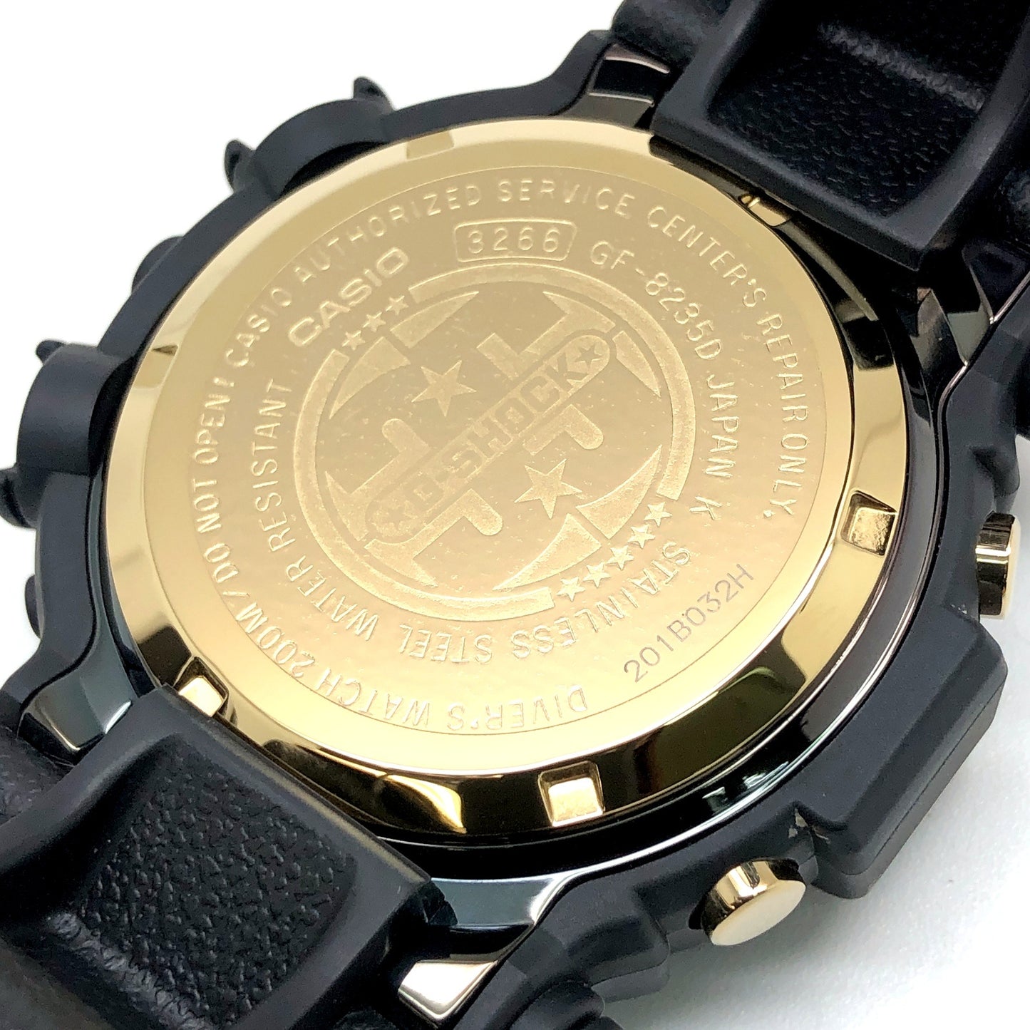 GF-8235D-1B Gショック35周年記念 フロッグマン 黒金