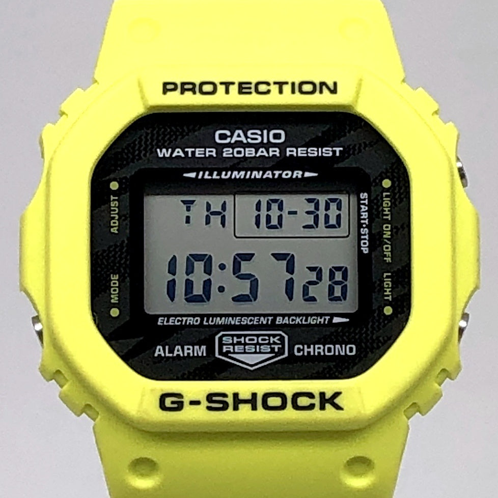 DW-5600TGA-9 TEAM G-SHOCK ライトニングボルト