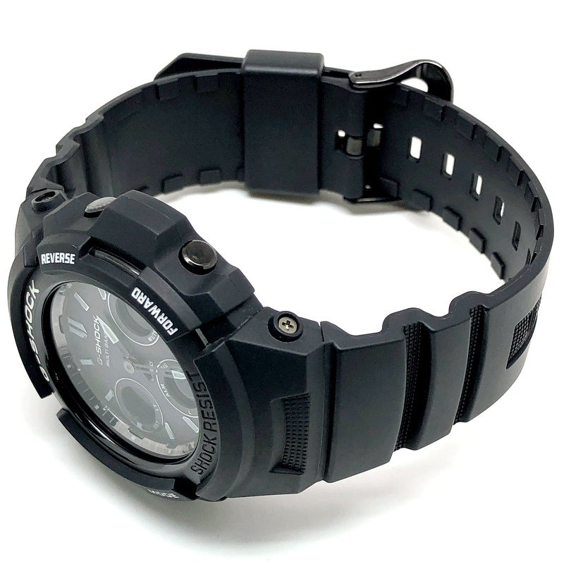 AWG-M100BW-1A 電波ソーラー搭載 アナデジモデル