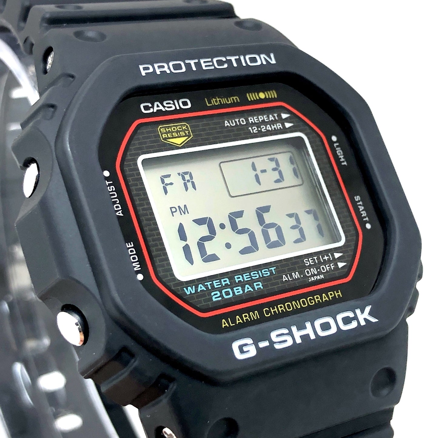 DW-5000R-1A 初代Gショック復刻モデル