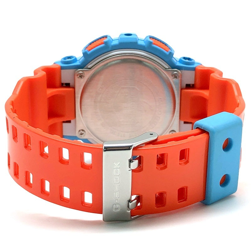 GA-110NC-2A ビッグケース ライトブルー×オレンジ