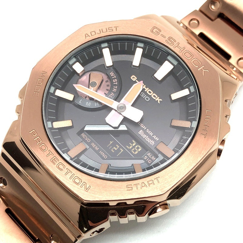 GM-B2100GD-5A フルメタル カシオーク ローズゴールド