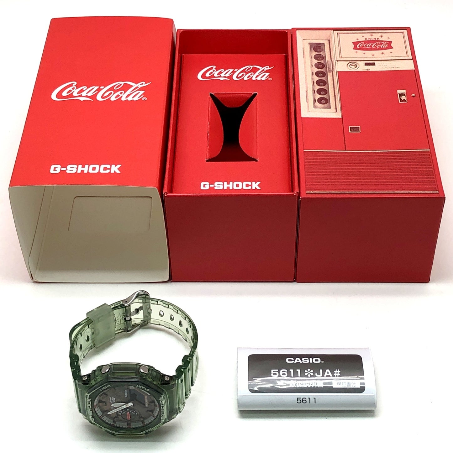 GA-2100CC-3A コカ・コーラ 140周年記念 コラボモデル