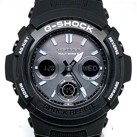 AWG-M100BW-1A 電波ソーラー搭載 アナデジモデル