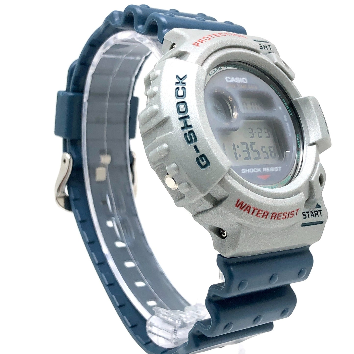 DW-6300B-2 初代フロッグマン メタリックグレー×ブルー